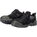 Draper Trainer Style Safety Shoe Black Size 4