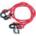 Draper Elastic Bungee Straps Safety Hooks 1000mm