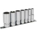 Sealey 7 Piece 3/8″ Drive Deep Bi Hexagon Socket Set Whitworth 3/8″