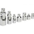 Sealey 7 Piece Universal Joint & Socket Adaptor Set