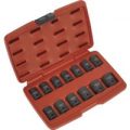 Sealey 13 Piece 1/2″ Drive Total Drive Impact Socket Set 1/2″