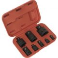 Sealey 8 Piece Impact Socket Adaptor Set in Storage Case