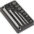 Sealey 16 Piece 3/8″ Drive Torx Socket & Spanner Set in Module 3/8″