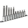 Sealey 10 Piece 1/2″ Drive Spline Socket Bit Set 1/2″