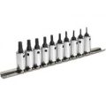 Sealey 10 Piece 1/4″ Drive Torx Socket Bit Set 1/4″