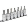 Sealey 7 Piece 3/8″ Drive Ribe Socket Bit Set 3/8″ 50mm