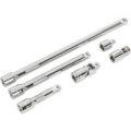 Sealey AK7690 3/8 Drive 6 Piece Wobble Rigid Extension Bar Adaptor & Universal Joint Set 3/8″