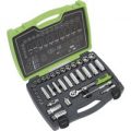 Sealey 34 Piece 3/8″ Drive Hexagon WallDrive Socket Set 3/8″