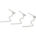 ALM W Glazing Clips fits most Aluminium Green Houses Pack of 50