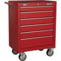 Sealey American Pro 6 Drawer Roller Cabinet Red