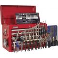 Sealey Superline Pro 5 Drawer Tool Chest + 138 Piece Tool Kit Red