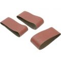 Black & Decker Piranha Sanding Belts 75mm x 533mm 75mm x 533mm Assorted Pack of 3