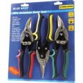 BlueSpot 3 Piece Aviation Tin Snip Set