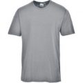 Thermal Short Sleeve T Shirt Grey 2XL