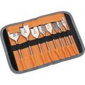 Bahco 8 Piece Flat Drill Bit Set