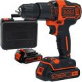 Black & Decker BDCHD18K 18v Cordless Combi Drill 2 x 1.5ah Li-ion Charger Case