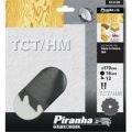 Black & Decker Piranha TCT Fast Rip Circular Saw Blade 170mm 12T 16mm