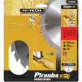 Black & Decker Piranha TCT Fast Rip Circular Saw Blade 184mm 18T 16mm