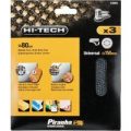 Black & Decker Piranha Hi Tech Quick Fit Mesh ROS Sanding Sheets 150mm 150mm 80g Pack of 3