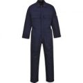 Biz Weld Flame Resistant Overall Navy Blue Small 34″