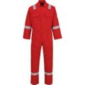 Biz Weld Iona Flame Resistant Coverall Red Large 32″