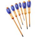 Britool Expert 6 Piece VDE Insulated Screwdriver Set