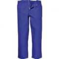 Biz Weld Mens Flame Resistant Trousers Royal Blue Extra Large 34″