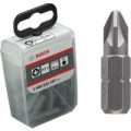 Bosch PZ2 Tic Tac Box Extra Hard Pozi Screwdriver Bits PZ2 25mm Pack of 25