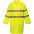 Portwest Class 3 Lightweight High Vis Coat Yellow XL