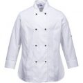 Portwest Womens Rachel Chefs Jacket White S