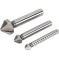 Sealey CSSET3V 3 Piece HSS Countersink Bit Set