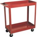 Sealey Heavy Duty 2 Shelf Trolley with Lockable Top Red