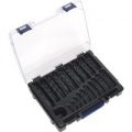 Sealey 170 Piece Assorted Hss Roll Forged Drill Bit Set