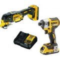 Dewalt 18v XR Impact Driver & Multi Tool Cordless Kit