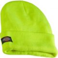 Dickies Thinsulate High Vis Beanie Hat Yellow One Size