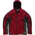 Dickies Mens Softshell Jacket Red / Black 2XL