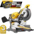 DeWalt DHS780 54v Cordless XR FLEXVOLT Mitre Saw 305mm 2 x 6ah Li-ion Charger No Case