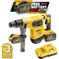 DeWalt DCH481 54v Cordless XR FLEXVOLT SDS Max Hammer Drill 2 x 9ah Li-ion Charger Case