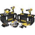 DeWalt DCK694P3 18v XR Cordless 6 Piece Power Tool Kit 3 x 5ah Li-ion Charger Case