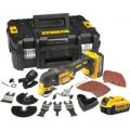 DeWalt DCS355 18v XR Cordless Multi Tool 2 x 4ah Li-ion Charger Case & Accessories