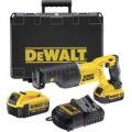 DeWalt DCS380 18v XR Cordless Reciprocating Saw 2 x 4ah Li-ion Charger Case