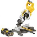 DeWalt DCS777 54v Cordless XR FLEXVOLT Mitre Saw 216mm 2 x 6ah Li-ion Charger Case