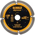 DeWalt PCD Fibre Cement Saw Blade 190mm 4T 30mm