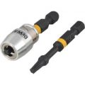 DeWalt Impact Torsion Bit & Magnetic Screwlock Sleeve T20 50mm Pack of 2