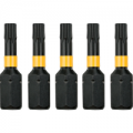 DeWalt Torx Extreme Impact Torsion Screwdriver Bit T20 25mm Pack of 5