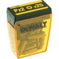 DeWalt Pozi Screwdriver Bits PZ2 25mm Pack of 25