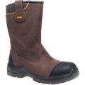 DeWalt Mens Millington Waterproof Rigger Boots Brown Size 5