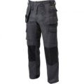 DeWalt Mens Pro Tradesman Work Trousers Black / Grey 32″ 31″