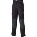 Dickies Mens Everyday Trousers Black / Grey 48″ 29″