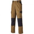 Dickies Mens Everyday Trousers Khaki / Black 26″ 31″